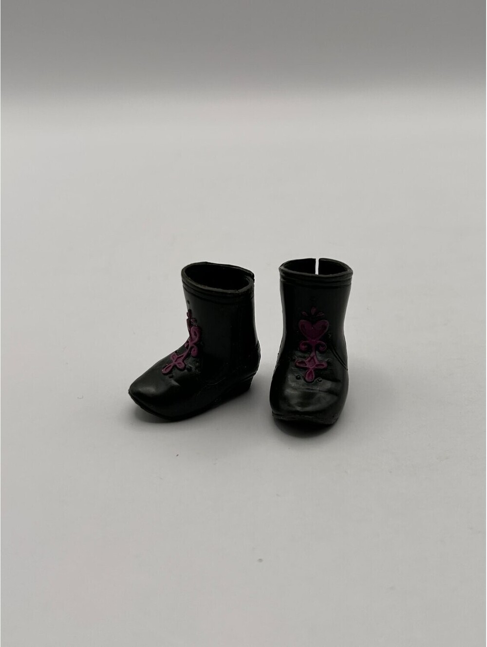 Frozen Anna Black Boots Pair Doll Shoes